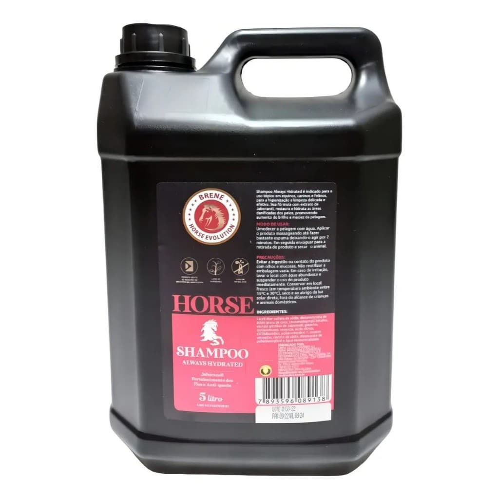 Shampoo Para Cavalos Brene Horse 5 Litros