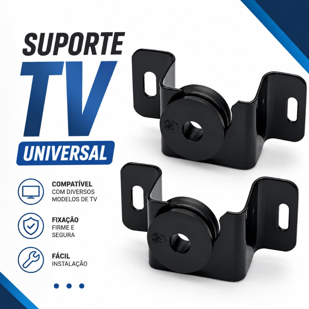 Suporte Fixo para TV Universal de 10'' A 100'' Polegadas