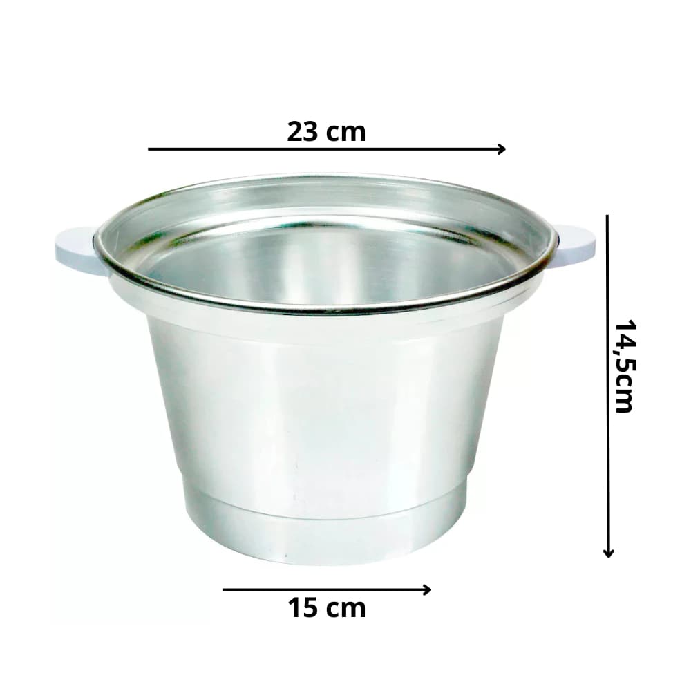 Refil de Alumínio para Aquecedor de Cera Termocera Elite 2500g