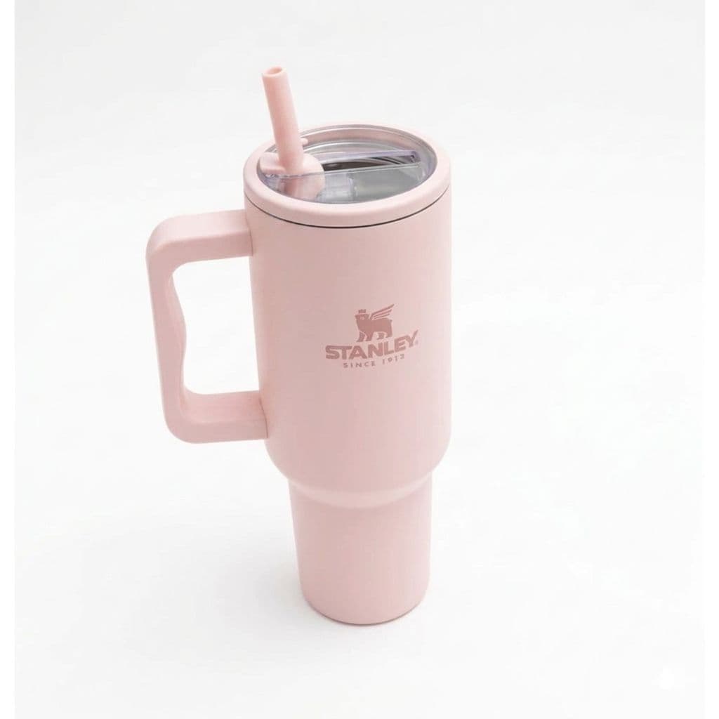 Copo Térmico 1200ml canudo retrátil Inox Garrafa Térmica Grande com Tampa Frio Quente Virginia
