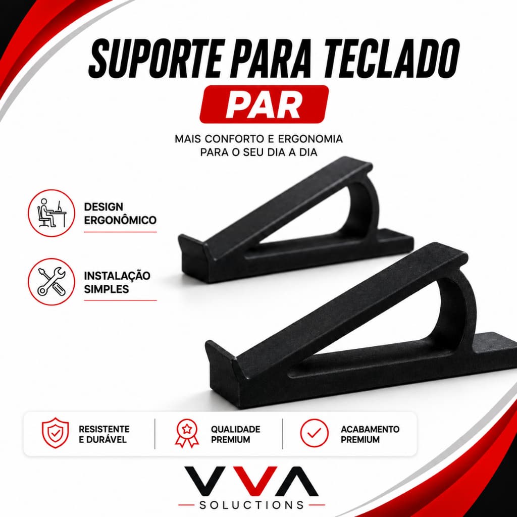 Suporte para teclado todos os modelos, Melhor inclinação posição correta pc gamer universal ergonomia