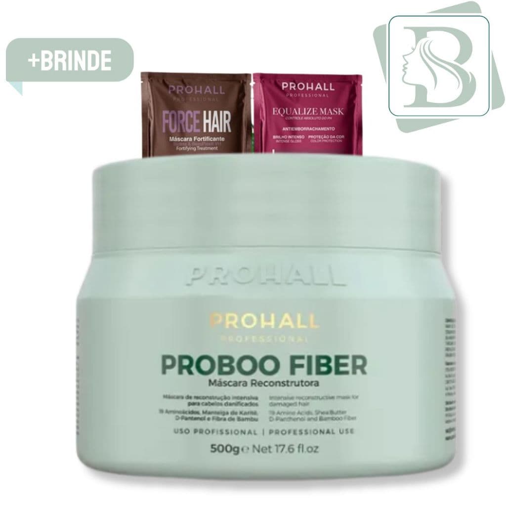 Prohall Proboo Fiber Máscara de Reconstrução 500GR