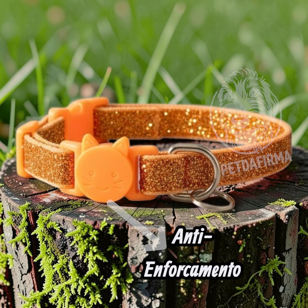 Coleira Gato Antienforcamento Kit 2 Coleira para Gato