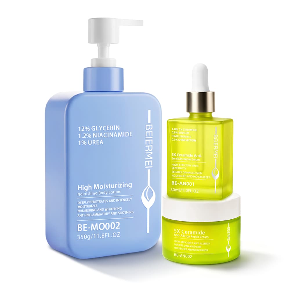 BEIERMEI Kit Sérum Antiacne Anti manchas Concentrado Acalma e repara a pele