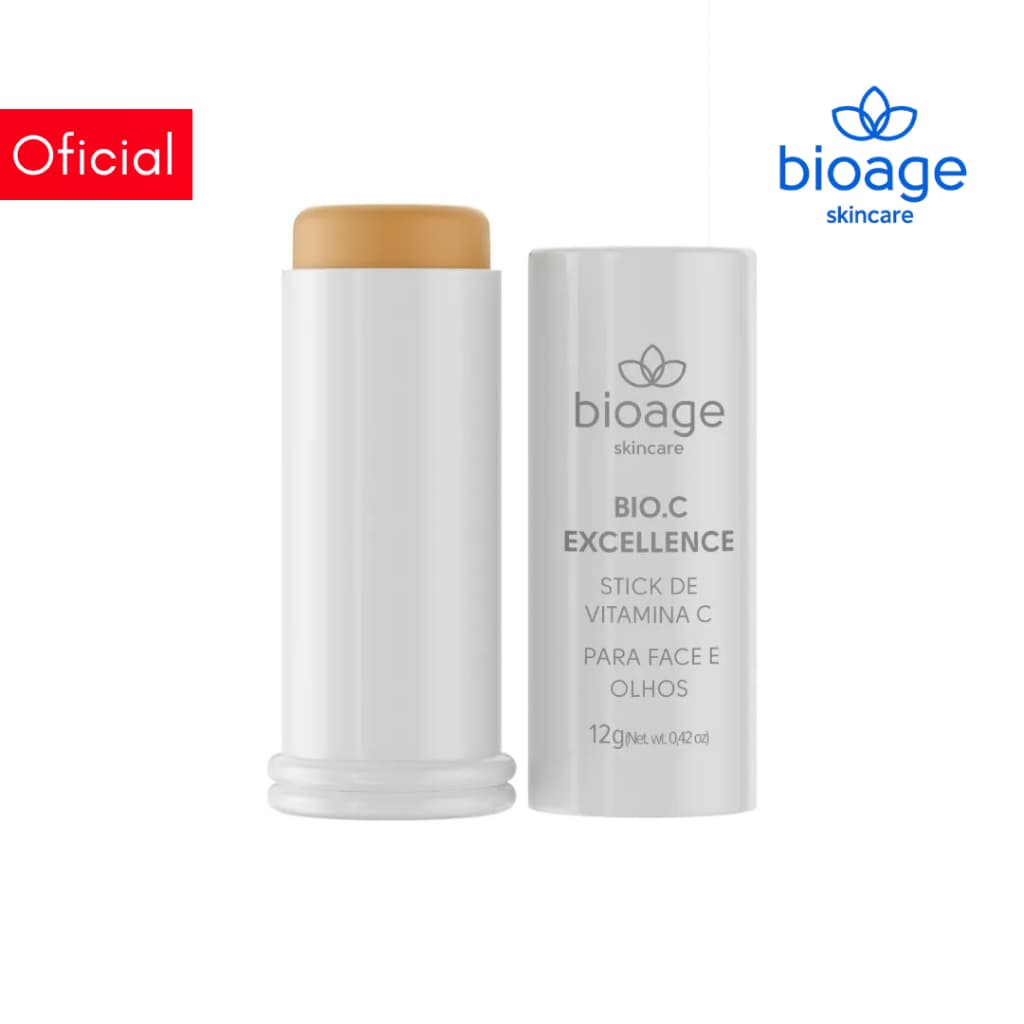 Bioage Stick de Vitamina C Para Face e Olhos Antioxidante - Bio.C Excellence Stick Para Face e Olhos
