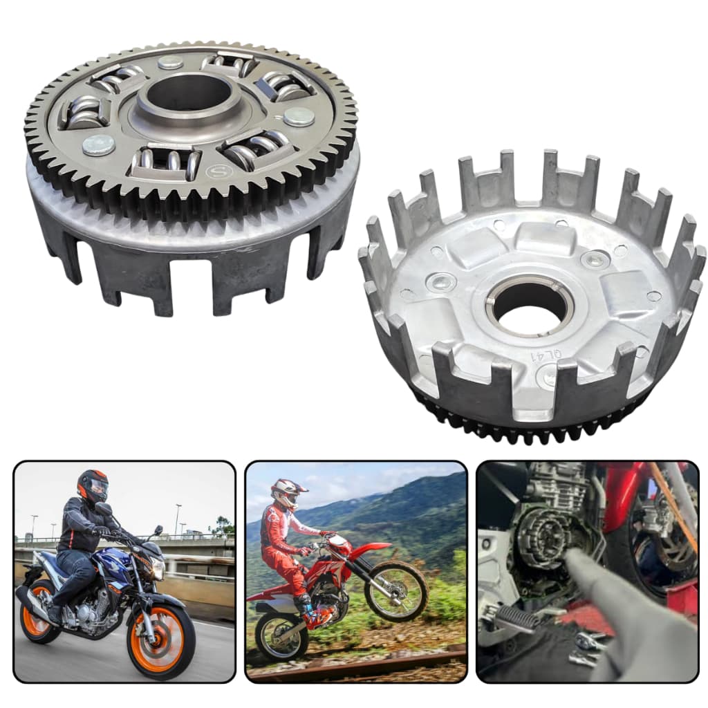 Campana Carcaça Externa Embreagem Cb 250f 2016 A 2023  Twister Crf 250f 2019 A 2023  Moto