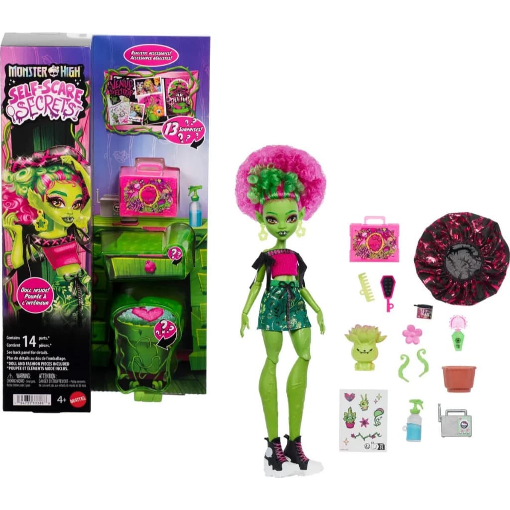 Boneca Monster High Self-scare Secrets Venus Mcflytrap