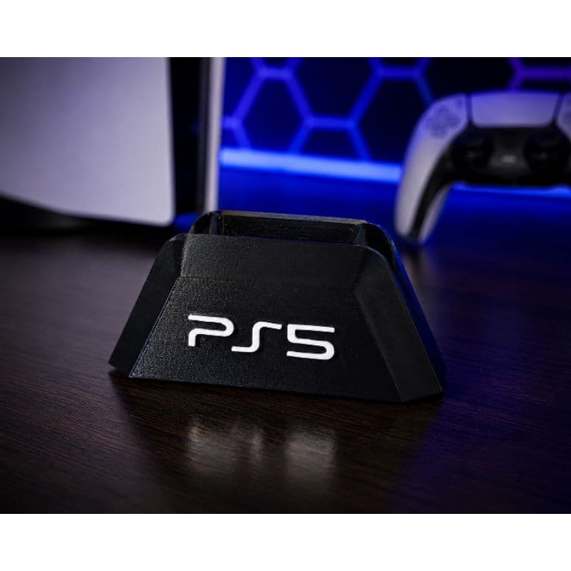 Suporte para Controle PS5 DualSense | Organizador Compacto para Setup Gamer