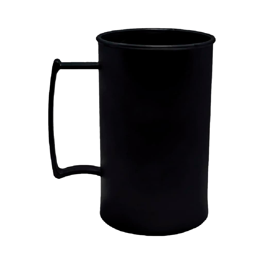 Kit Canecas Chopp 300ml Preta Acrílico Preta Super Resistente Promoção