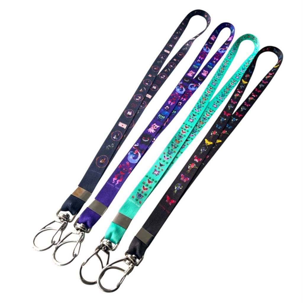10 Cordões para Crachá Personalizados 12mm com Mosquete