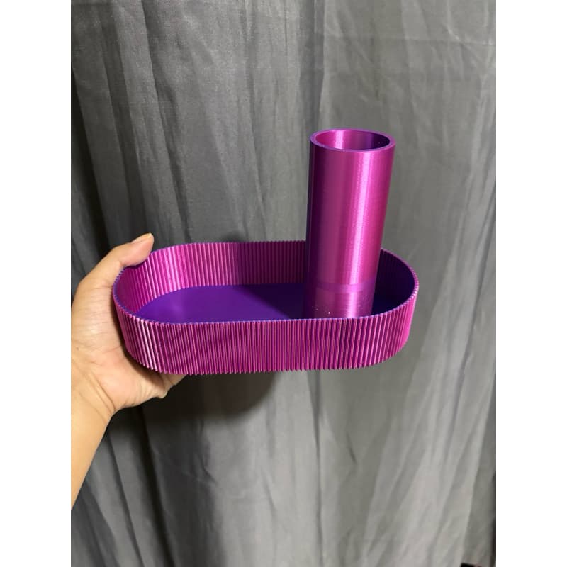 Organizador de Maquiagem com Porta Pincéis | Porta Cosméticos Decorativo para Bancada