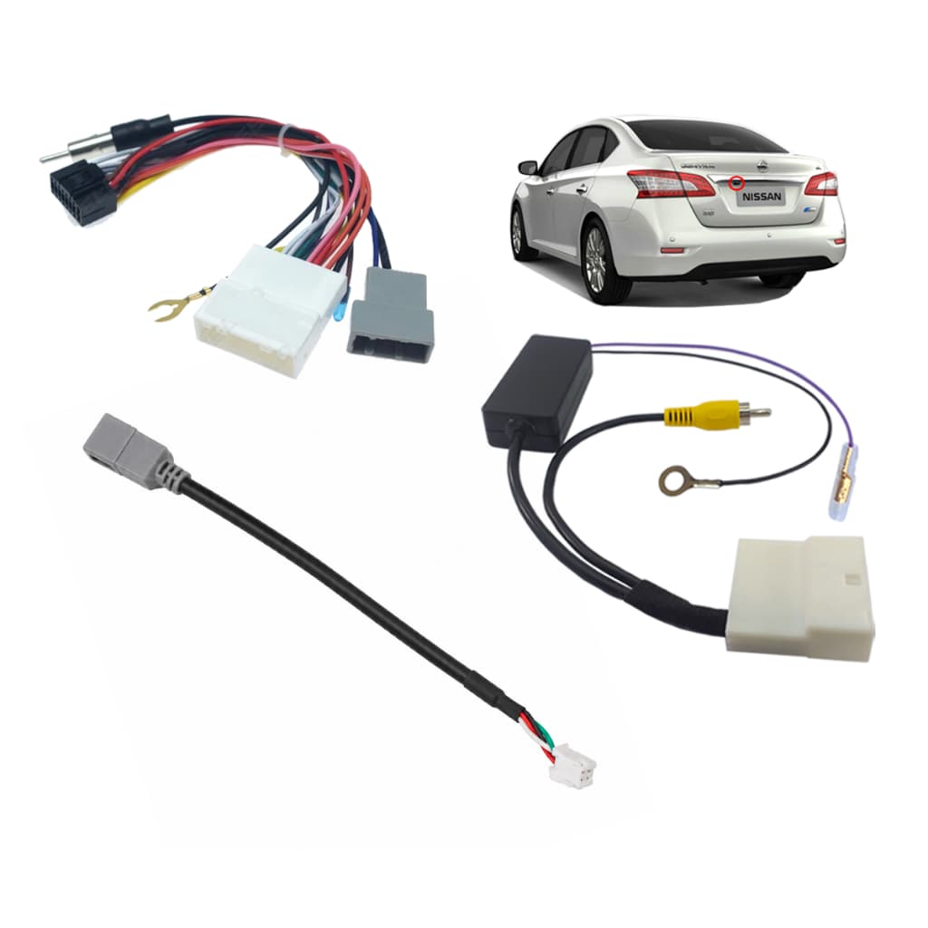 Chicotes Para Instalar Multimídia Android Sentra B17 13 A 15