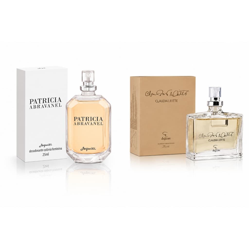 Kit Perfume Patricia Abravanel + Perfume Claudia Leite