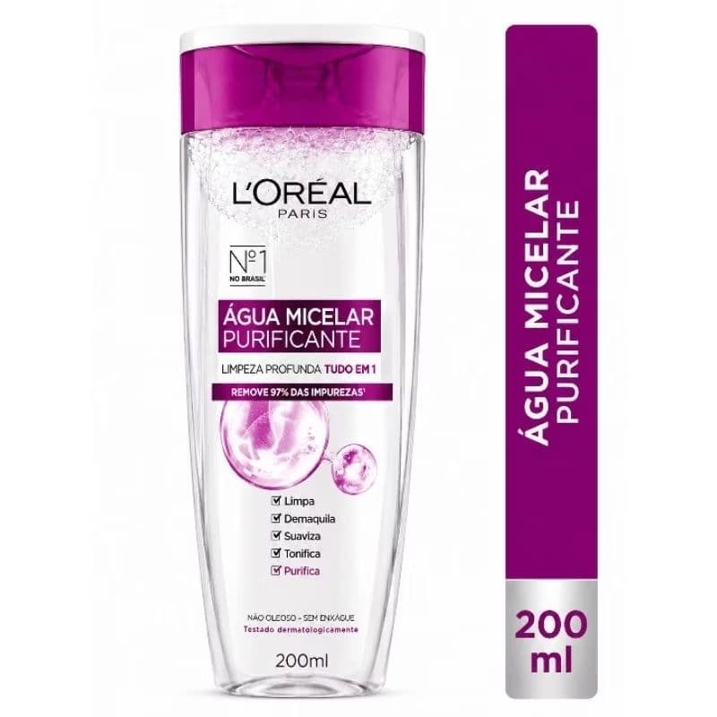 Água Micelar Purificante L'Oréal Paris 200ml