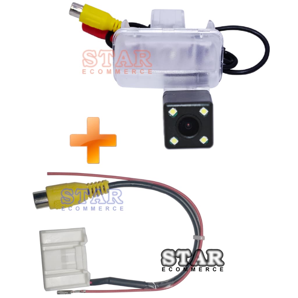 Câmera Ré Yaris HATCH Xl Plus Tech E Connect Específica com ENCAIXE Original Luz Placa