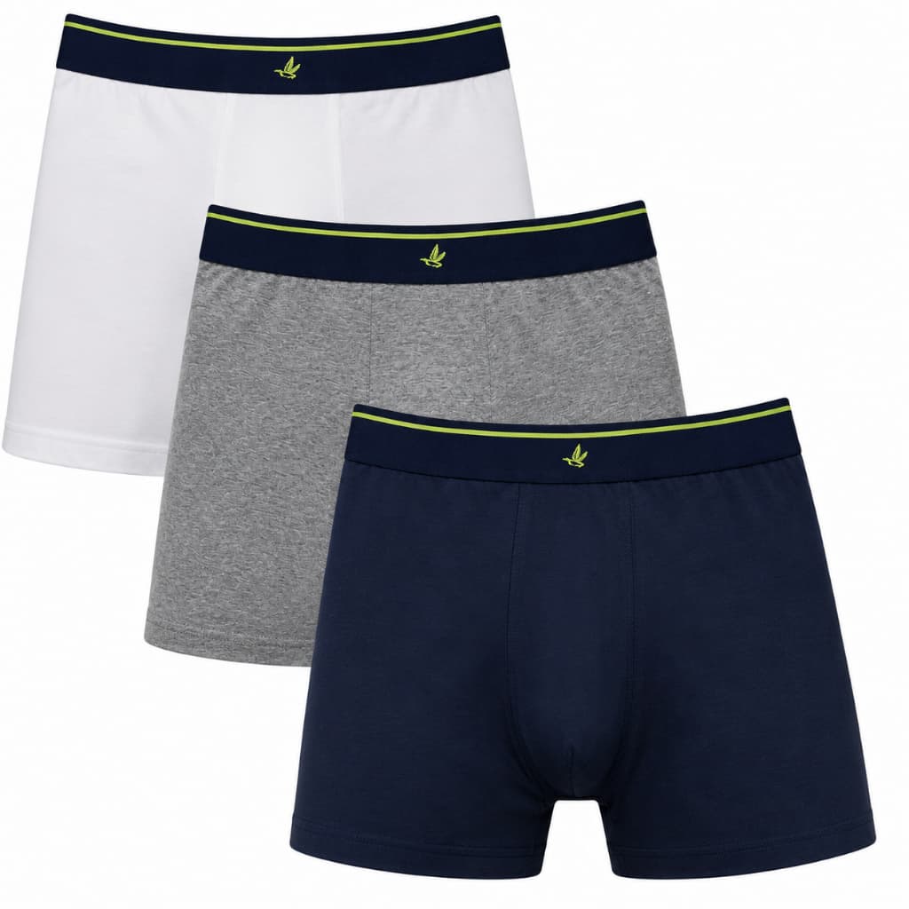 Kit 3 Cuecas BrooKisfield Boxer Masculina