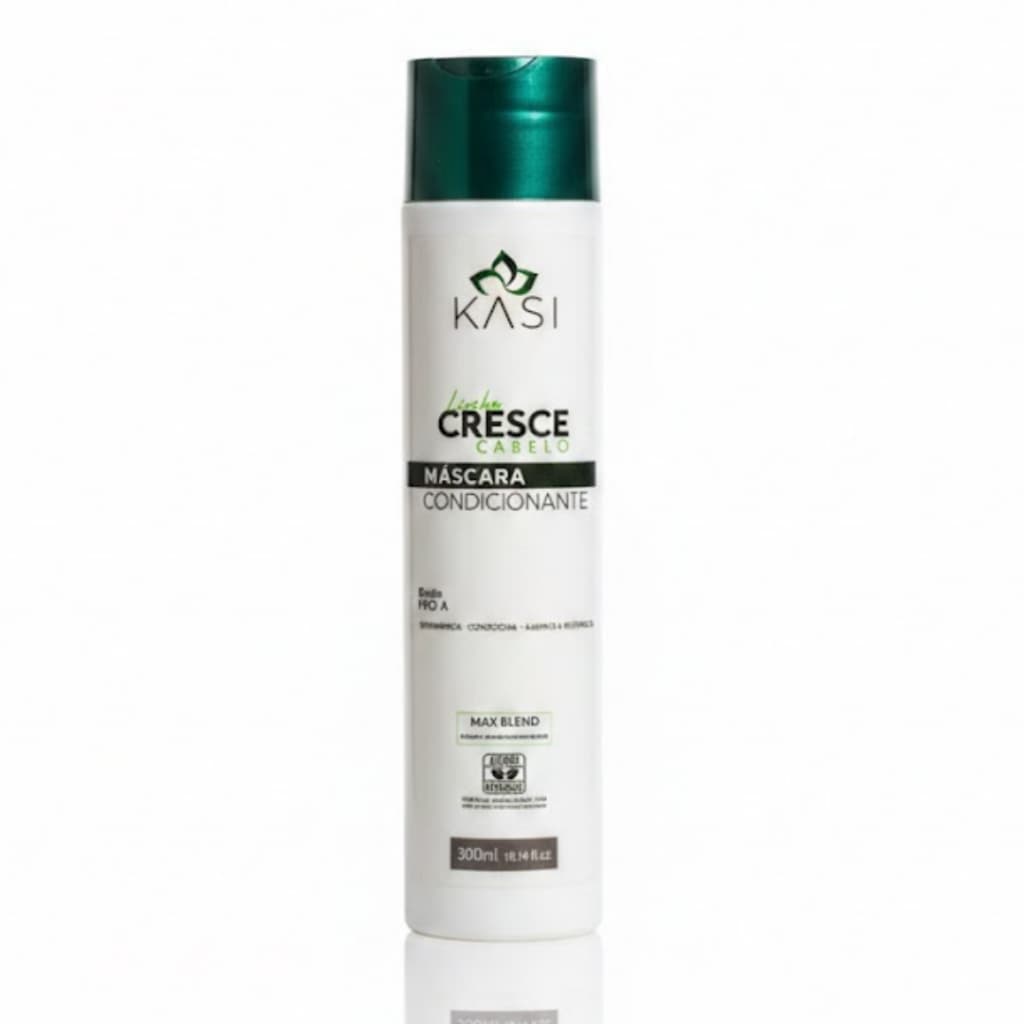 Máscara Condicionante Biotin Cresce Cabelo Kasi 300ml | Hidratação, Fortalecimento e Maciez