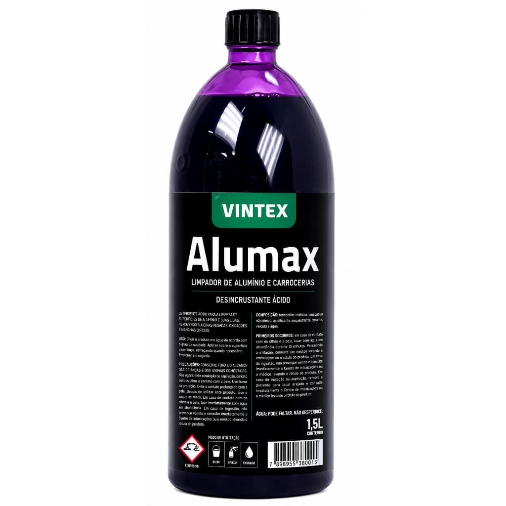 Alumax 1,5L para limpeza pesada Produto Roxinho Roxo - Para Lavagem Concentrado