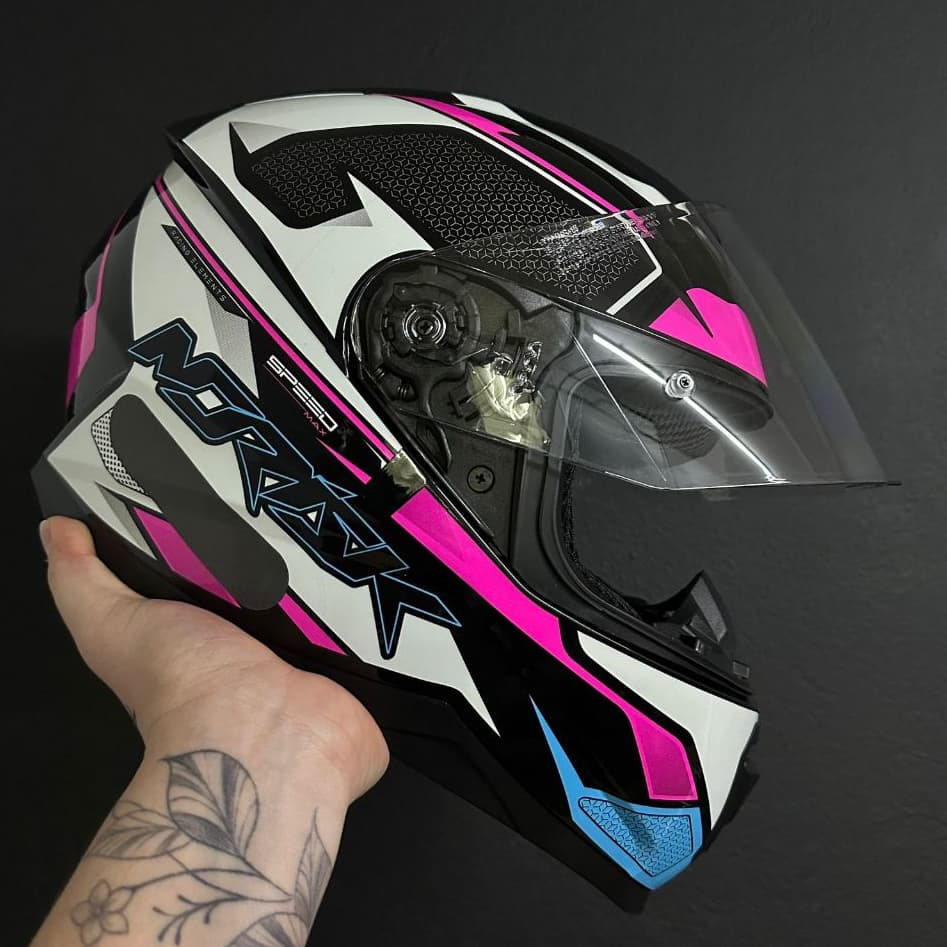 CAPACETE FECHADO NORISK RAZOR SPEEDMAX RAZOR CORES MASCULINO E FEMININO ORIGINAL EXCLUSIVO NOVIDADE
