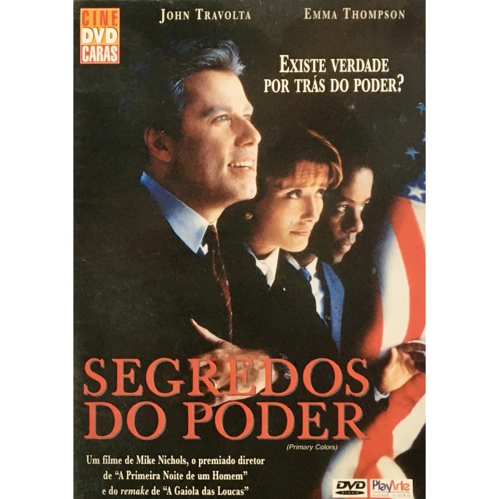Segredos do Poder [dvd] John Travolta