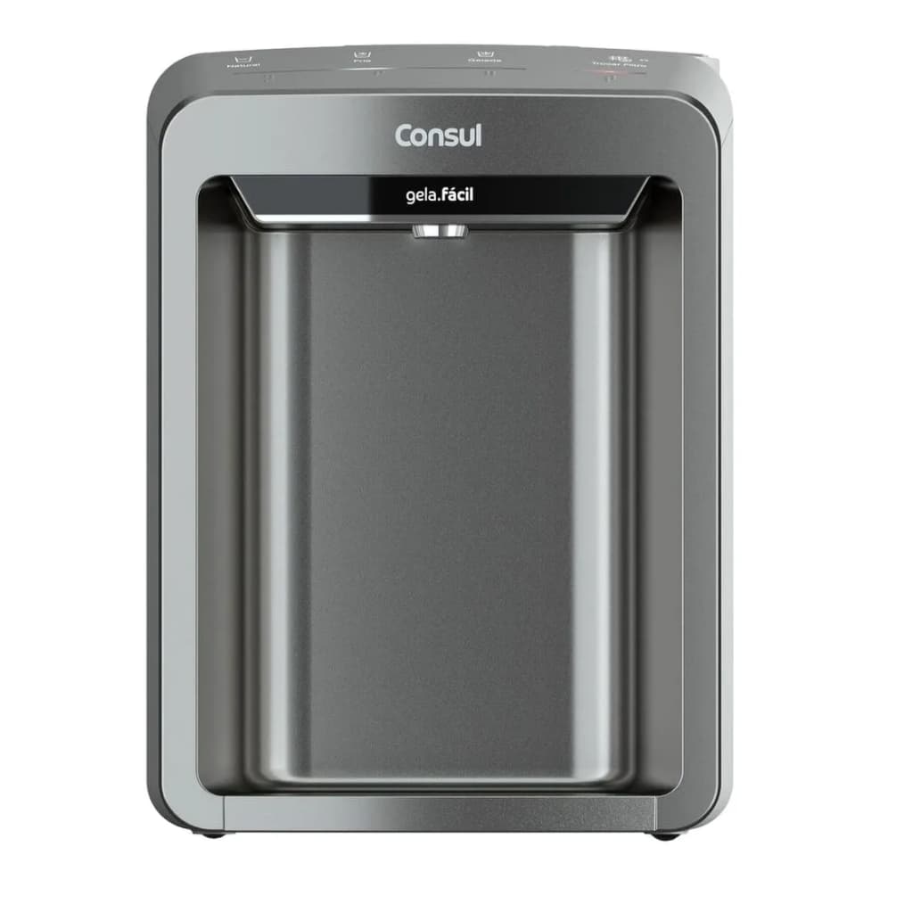 Purificador de Água Consul - Refrigerado, Eletrônico, CPB33AF, Cinza, Bivolt