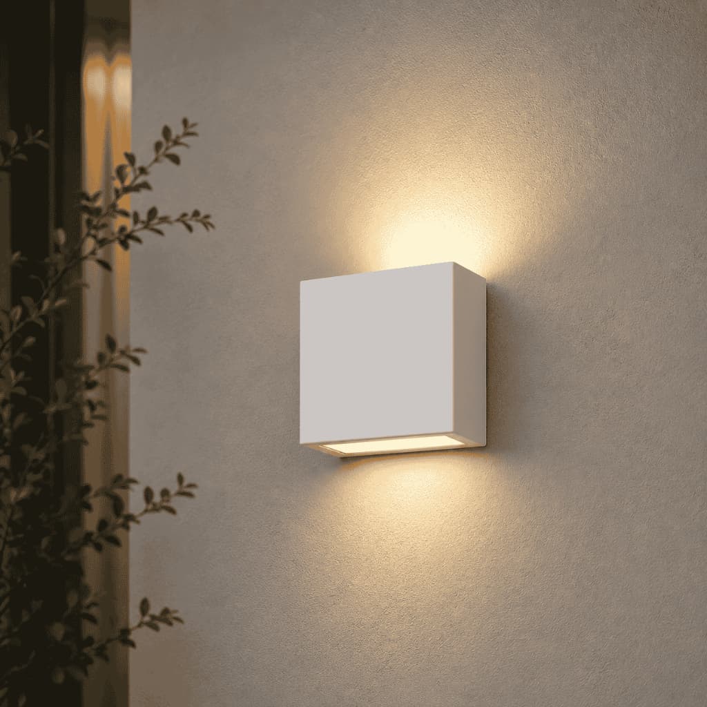 Kit 8 Luminárias Moderna Parede Área Externa E Interna Decorativa