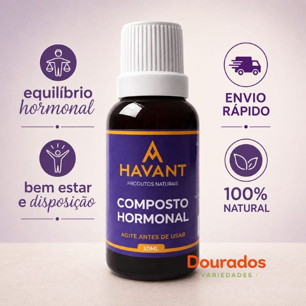 Composto Hormonal Equilibrio 100% Natural Havant