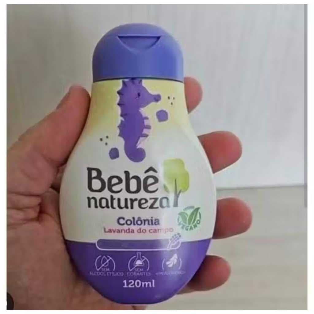Colônia Suave Bebê Natureza 120ml Lavanda do Campo