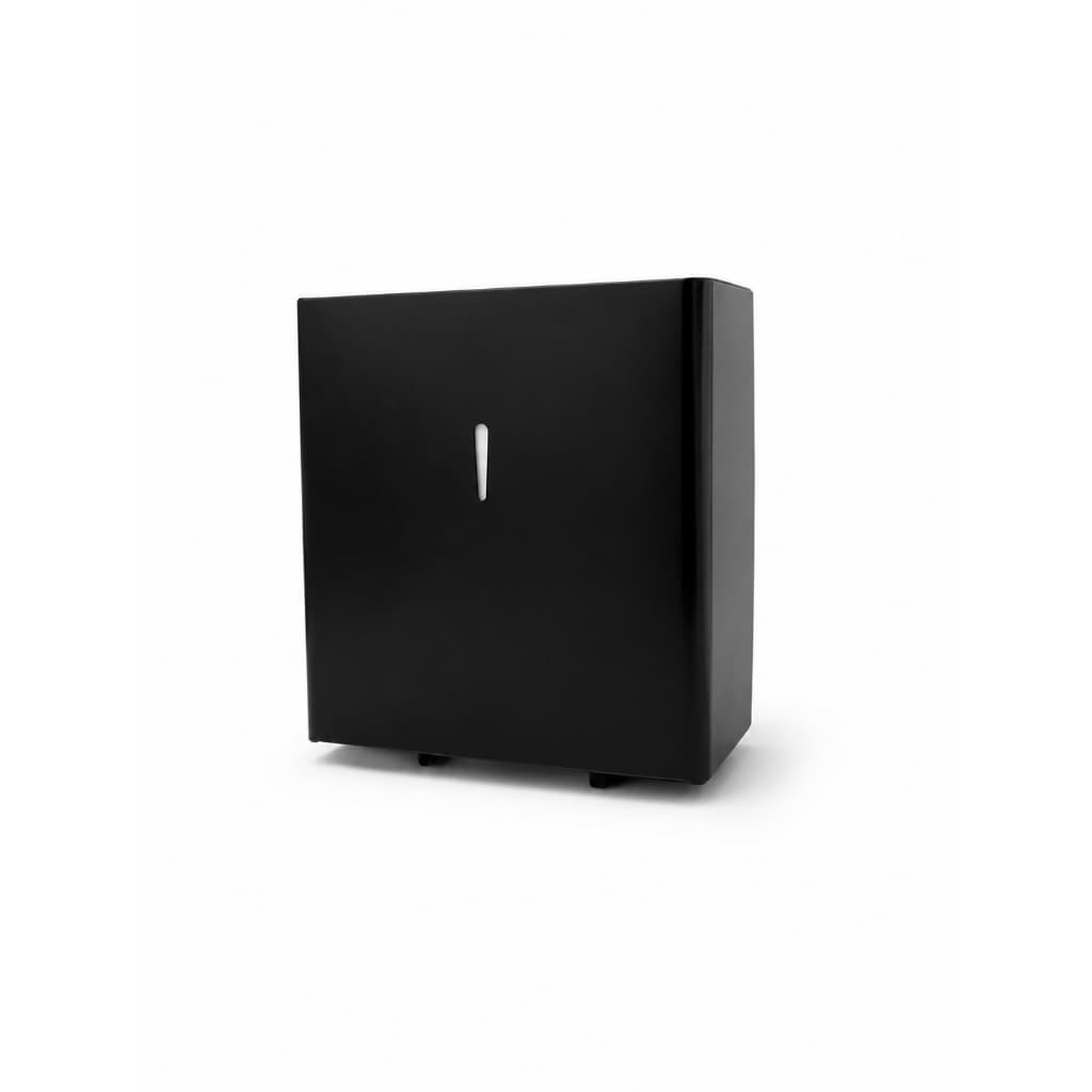 Suporte Porta Papel Higienico Rolo Branco/Preto c/ Chave Allen
