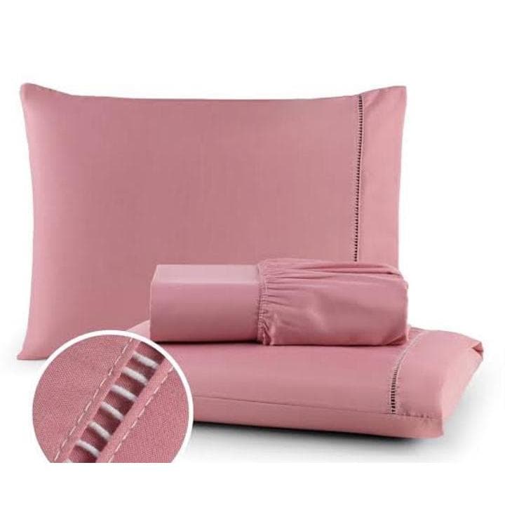 Jogo Lençol Para Cama Casal Padrão 3 Peças com Elástico em Toda Volta Microfibra Toque Macio