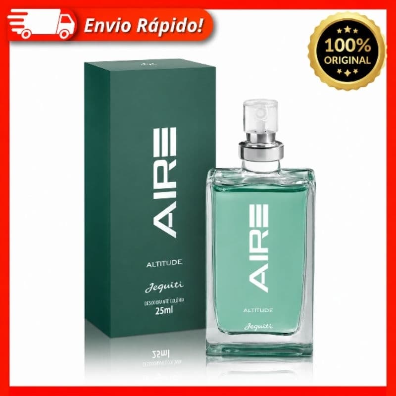 Colônia Jequiti Air Altitude Masculina 25ml – Desodorante Colônia Original