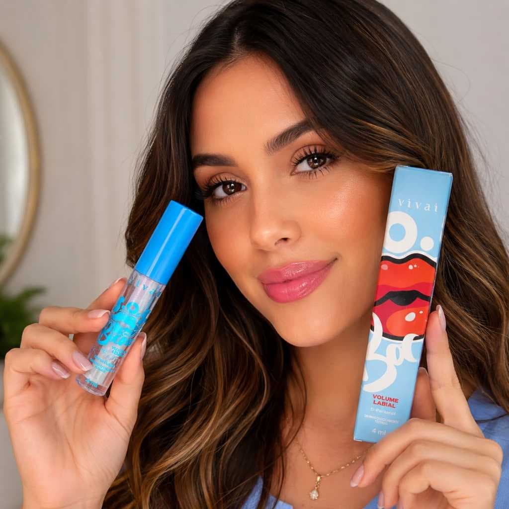 Gloss Labial Vivai S.O.S Bocão - Volume e Hidratação com D-Pantenol, 4ml