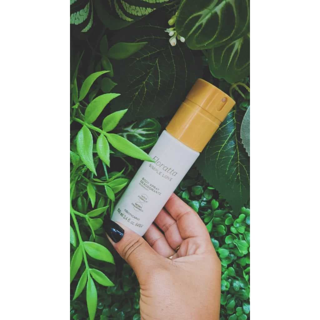 Body Spray Desodorante Floratta Simple Love100ml😍💕❤️
