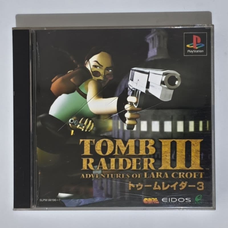 Tomb Raider III Adventures of Lara Croft – PS1 Original Japonês | Mídia Física