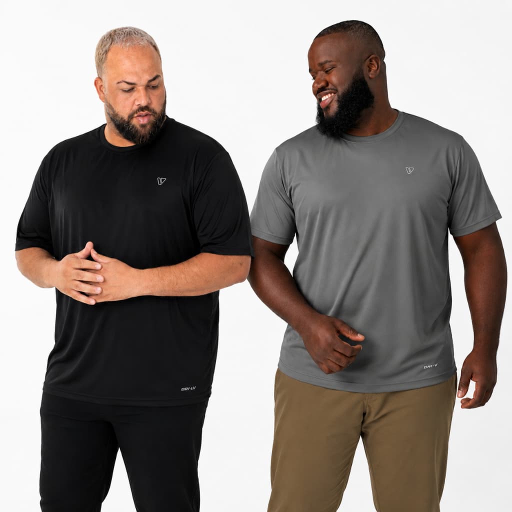 Camisa Masculina Plus Size Térmica Proteção Uv Camiseta Dry Fit Voker Original - Promoção !