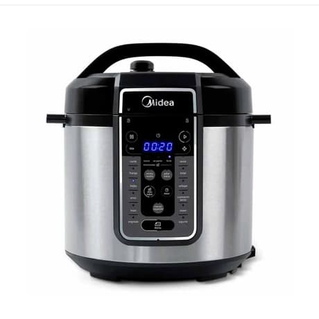 Panela de Pressão Elétrica 6L Função Vapor Antiaderente Midea