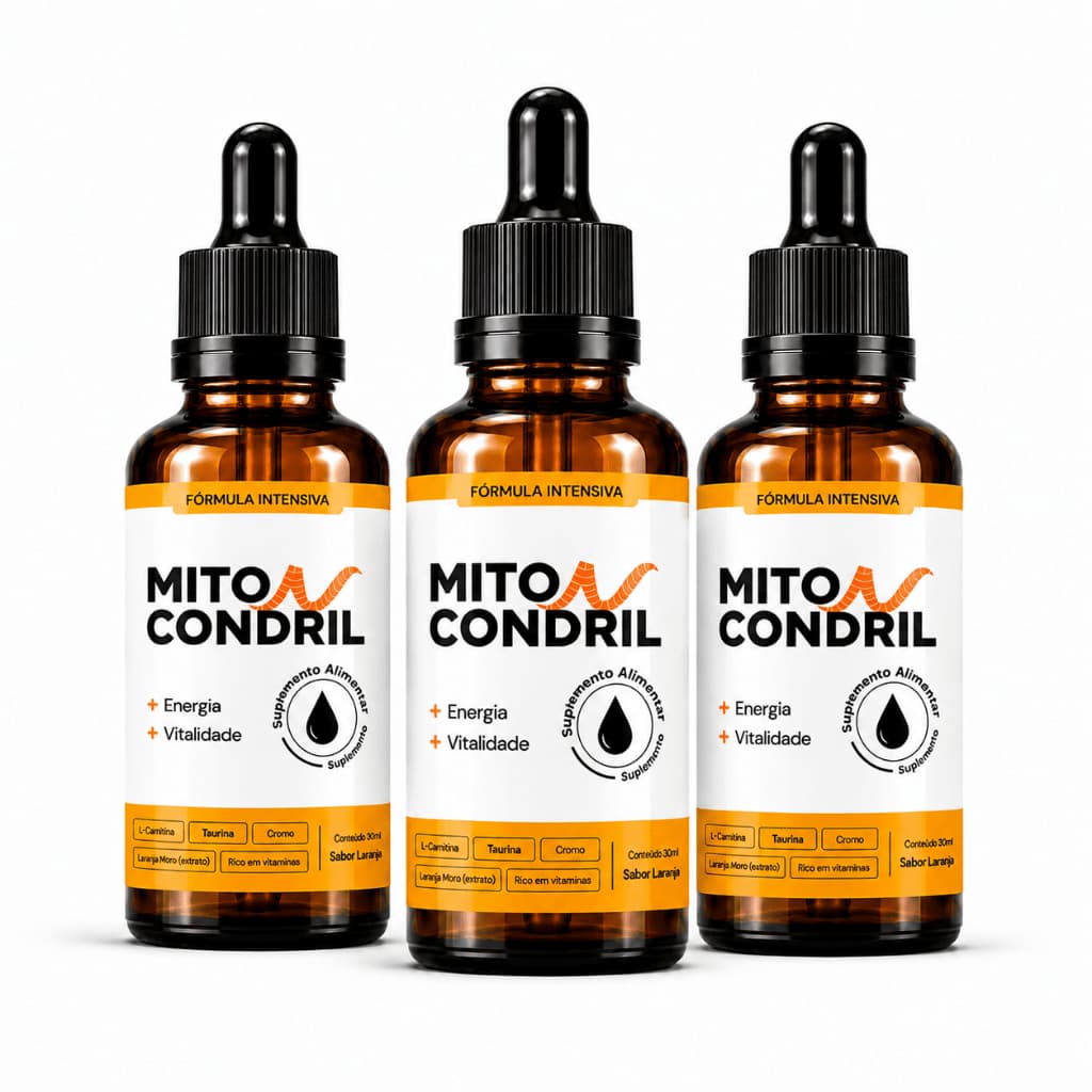 Mitocondril - 3 Potes - Metabolismo - Suplemento Alimentar Adicionar aos favoritos