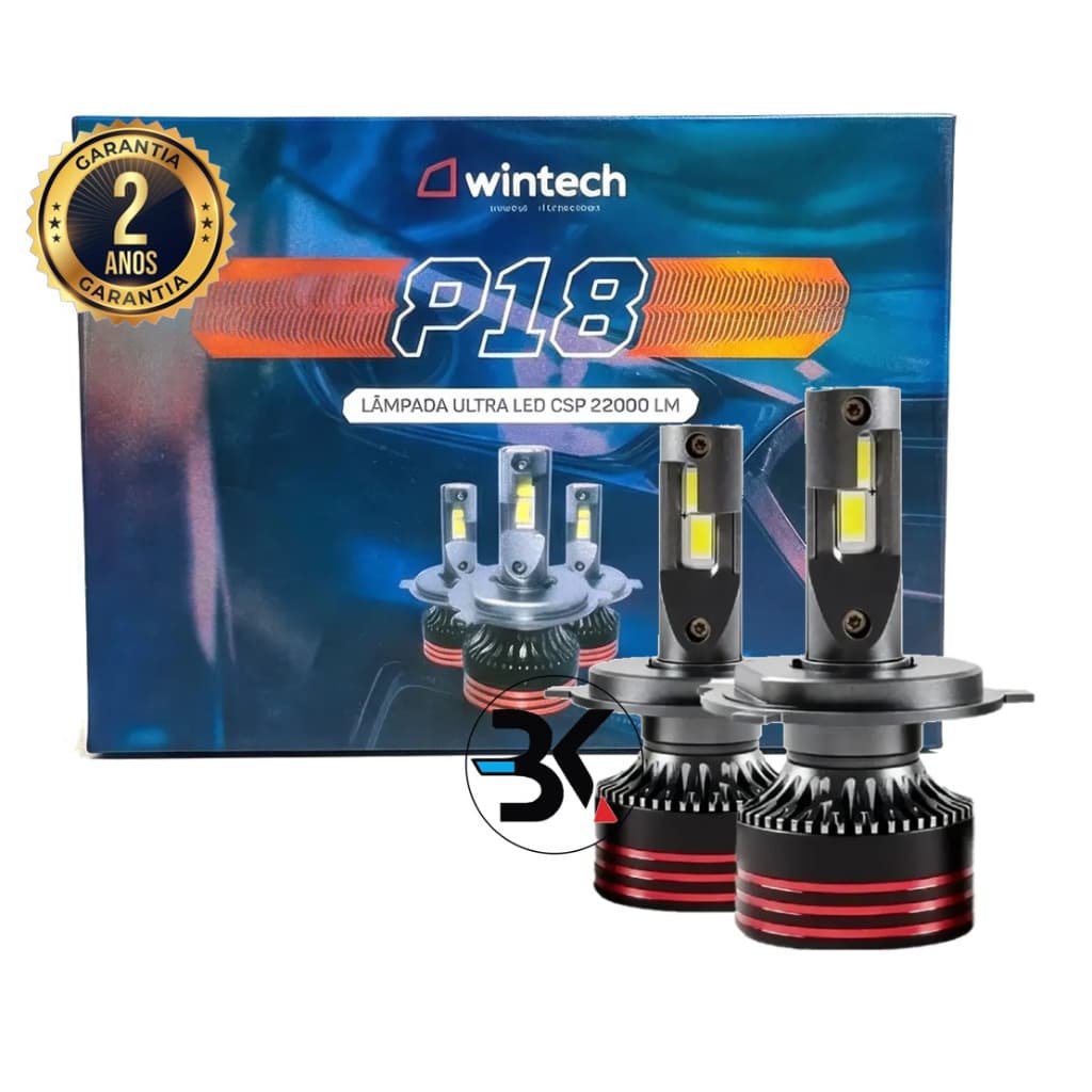 Lâmpada Ultra Led P18 22000 Mil Lumens Wintech - Alta Qualidade