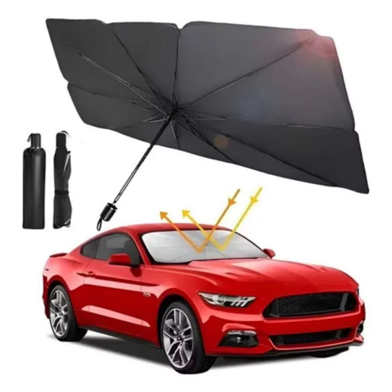 Quebra sol para brisa carro protetor solar guarda chuva