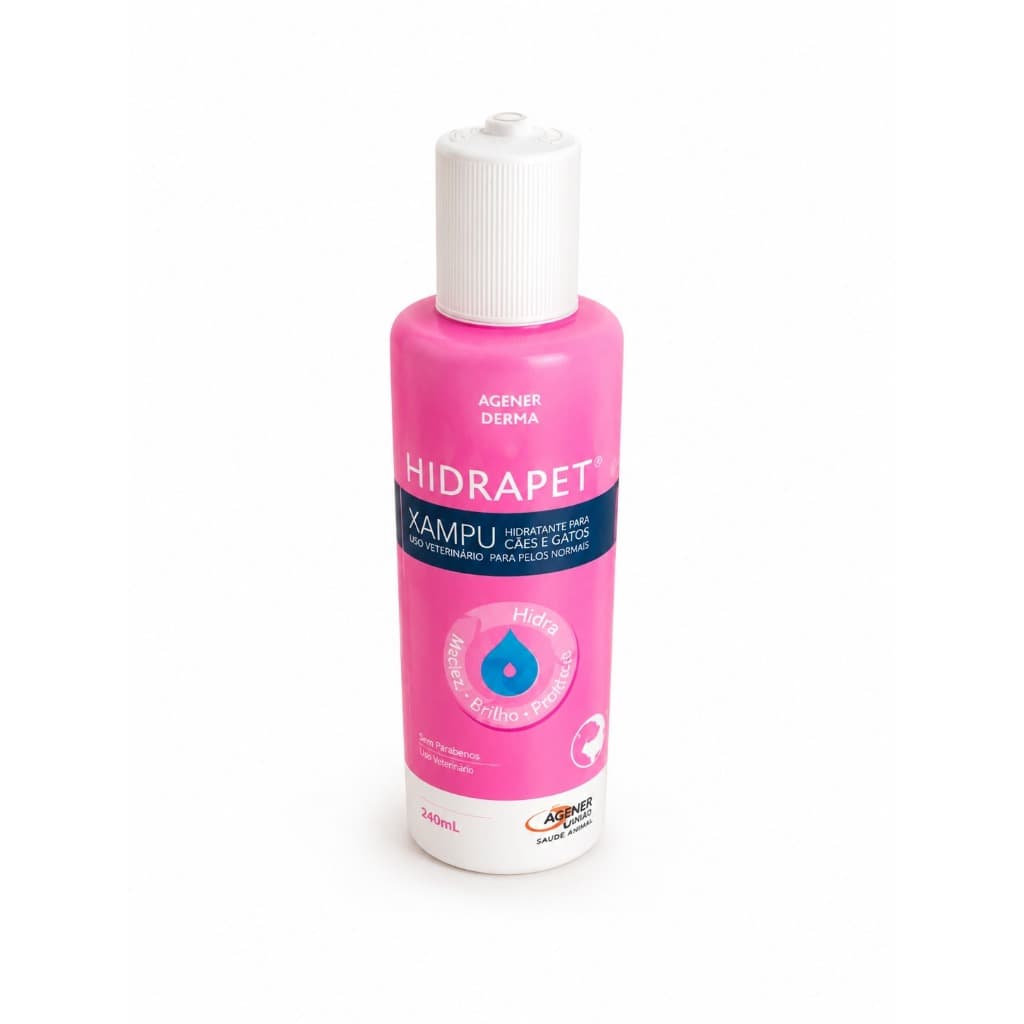 Shampoo Hidrapet 500ml para Cães e Gatos com Hidratação Intensa