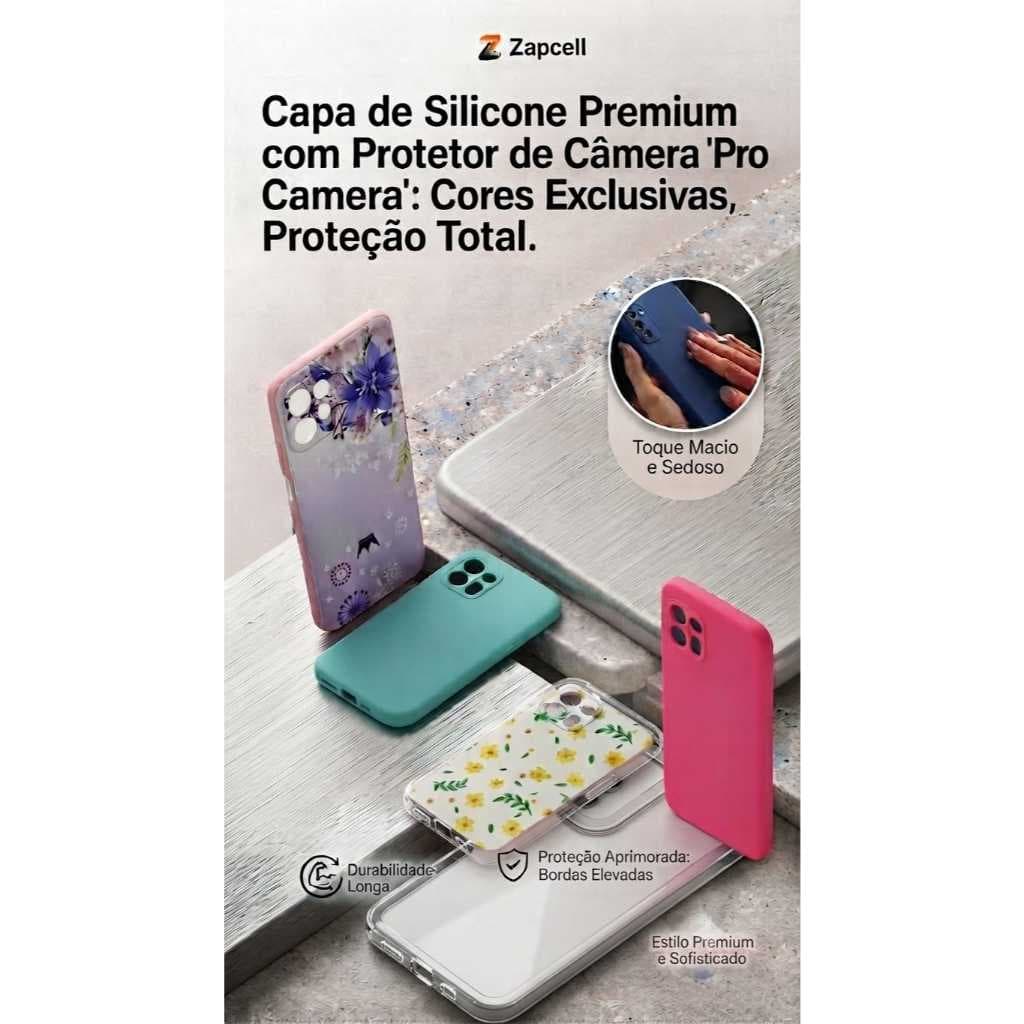Capa Decorada Proteção Para Celular 100% Compatível Moto Edge 20 Lite