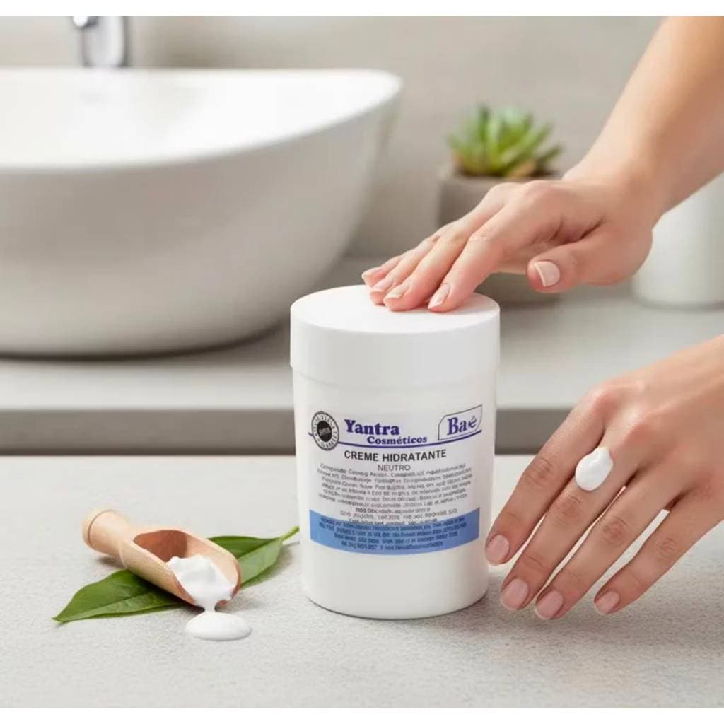 Base Creme Hidratante Neutro Yantra Cosméticos - 1Kg