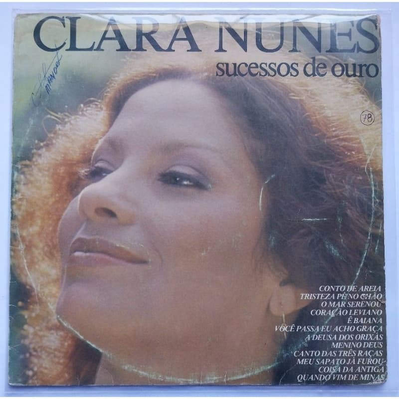 LP Disco de Vinil Clara Nunes Sucessos de Ouro