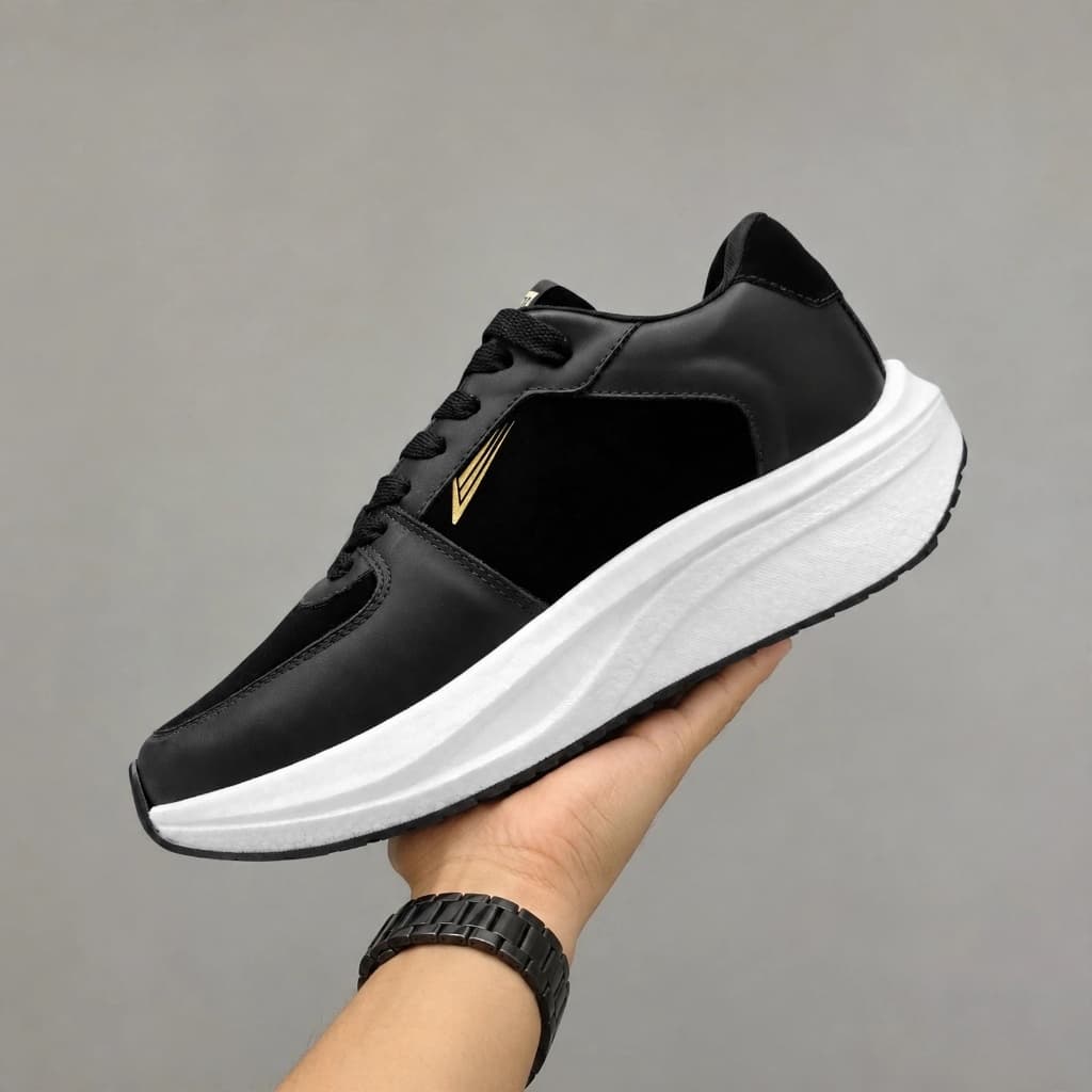 Tênis Couro Legítimo Fillon Premium Casual Boost Confortável Feminino Masculino