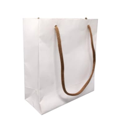 Cordão Alças p/ sacola 6/1 c/ 35cm com ponteira preta - 1000 peças por pacote