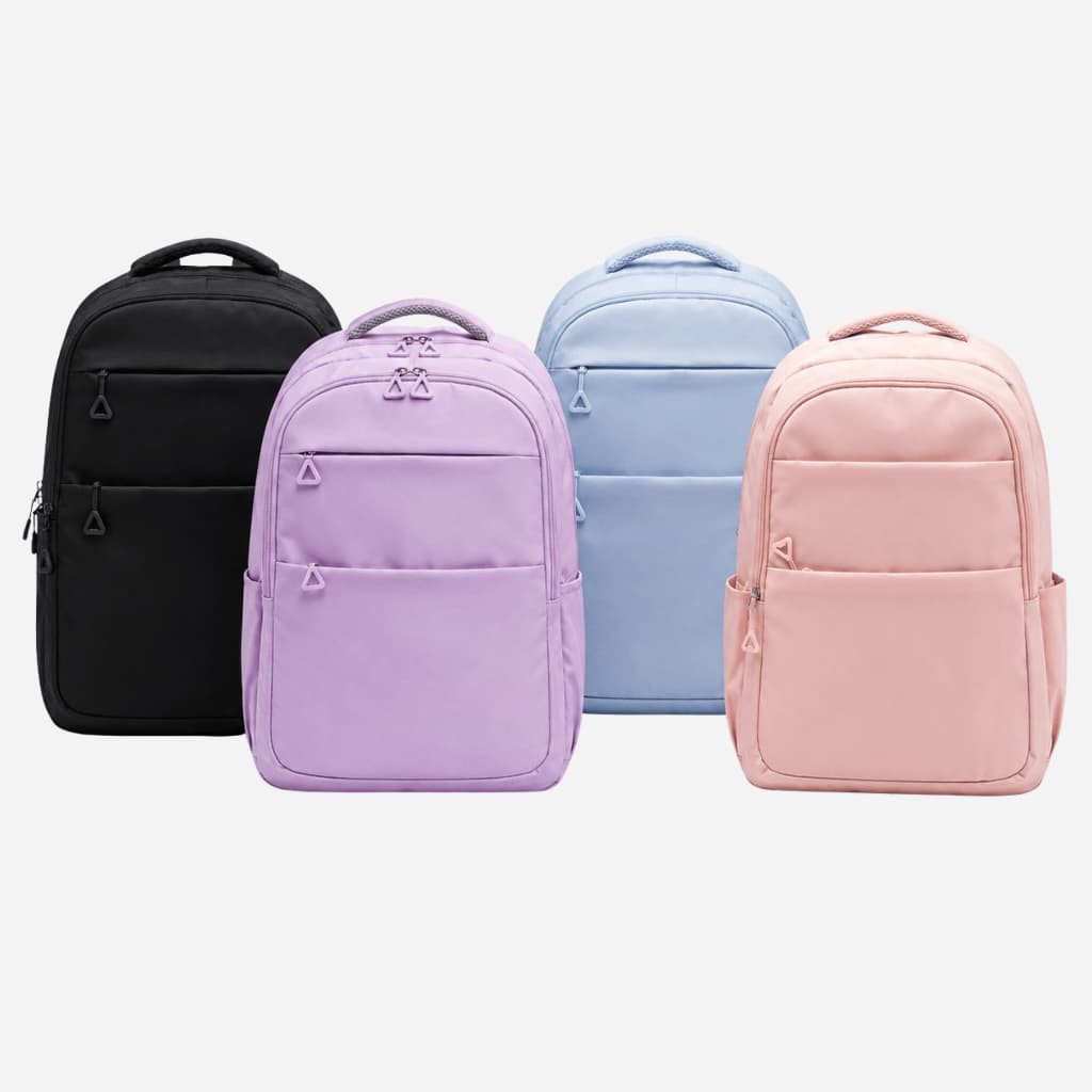 Mochila Escolar Universitária com Compartimento para Notebook e Design Elegante
