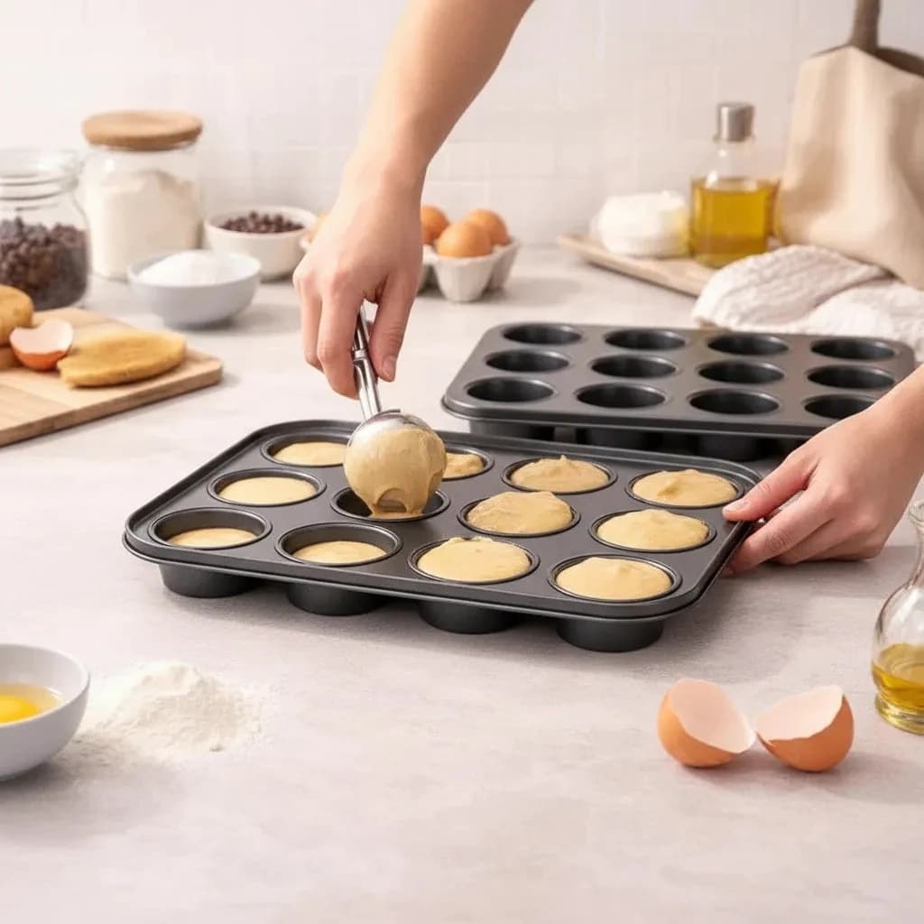 Forma Cupcake 12 cavidades muffing bolo ou bolinho