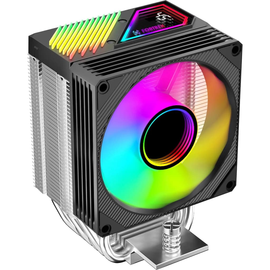 Cooler para Processador Gamer Fortrek AC15 150W TDP RGB