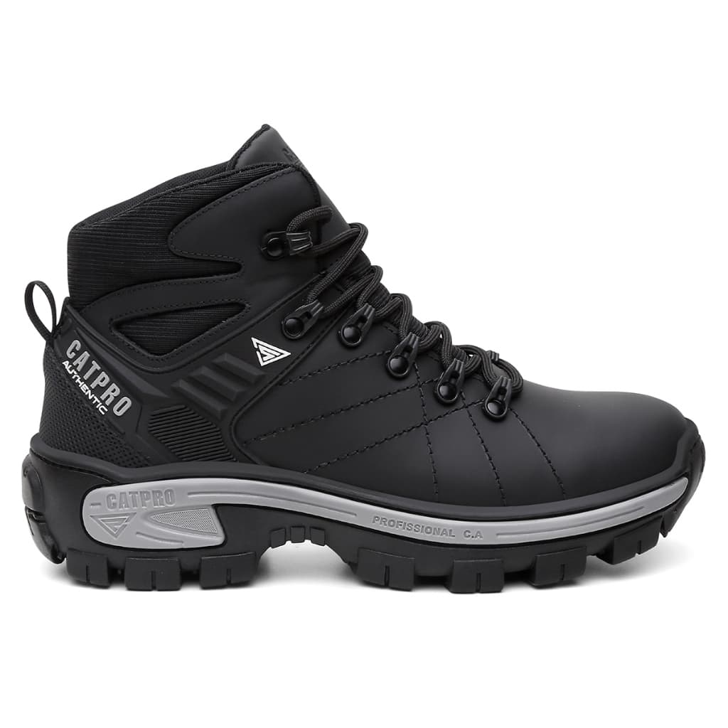 Bota Masculina Salto Curto Cano Médio Adventure Trabalho