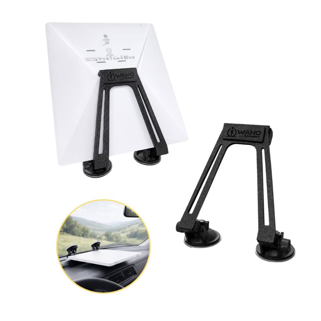 Suporte De Painel Com Ventosas Starlink Mini Eva Protetor Antimulta Forte